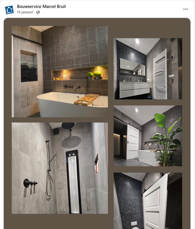 Badkamer verbouwing